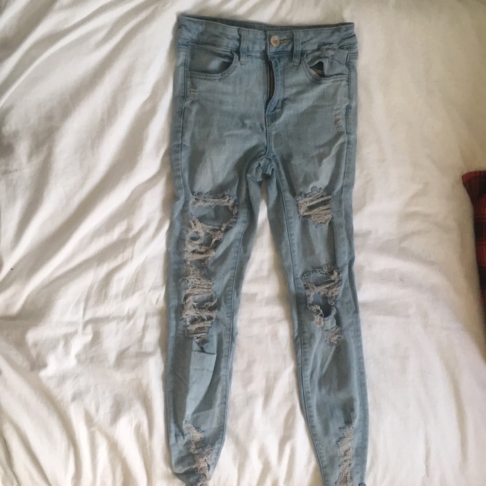 American Eagle Hi-Rise Jegging Crop size 2